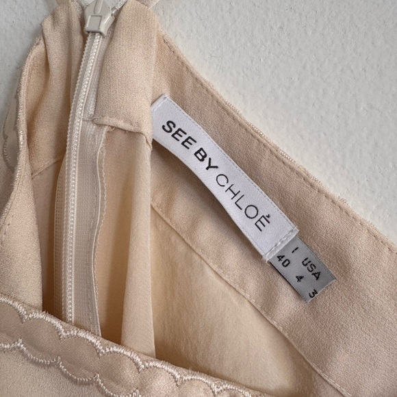 See By Chloe Cream Mini Dress - Picture 8 of 13